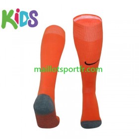 Pays-Bas Enfant Domicile UEFA Euro 2024 Chaussettes